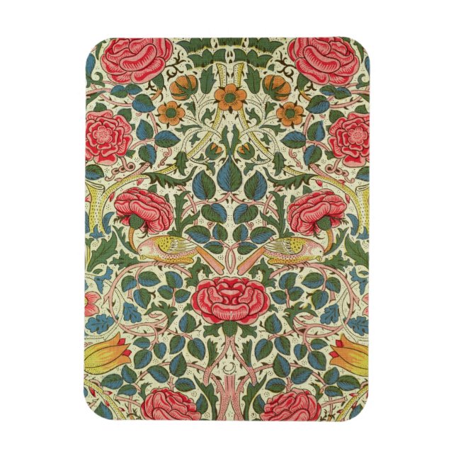 'Rose', 1883 (printed cotton) Magnet (Vertical)