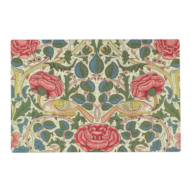 'Rose', 1883 (printed cotton) Placemat (Front)
