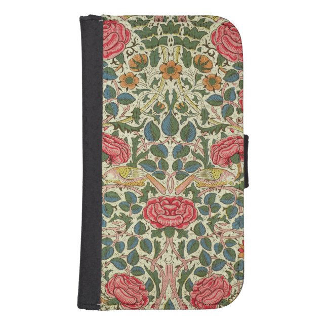 'Rose', 1883 (printed cotton) Samsung Galaxy Wallet Case (Front)