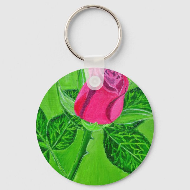 Rose 1a keychain (Front)