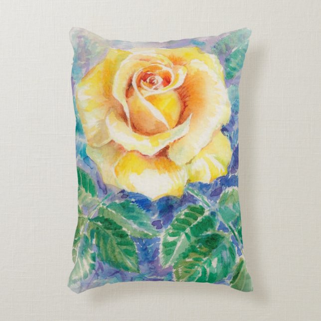 Rose 2 accent pillow (Front(Vertical))