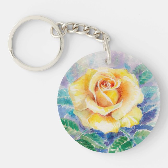 Rose 2 keychain (Front)