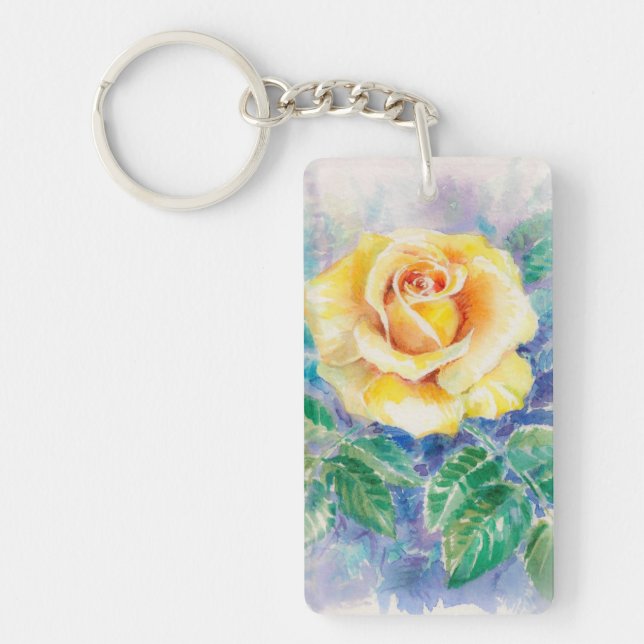 Rose 2 keychain (Front)