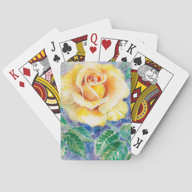 Rose 2 poker cards (Back)
