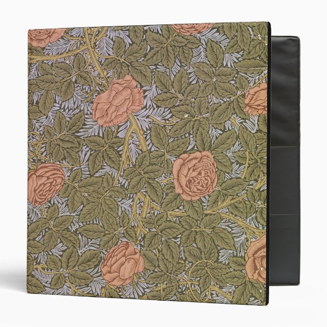 'Rose - 93' wallpaper design 3 Ring Binder (Front/Inside)