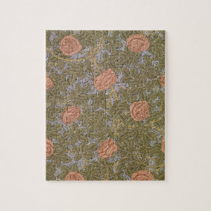 'Rose - 93' wallpaper design Jigsaw Puzzle