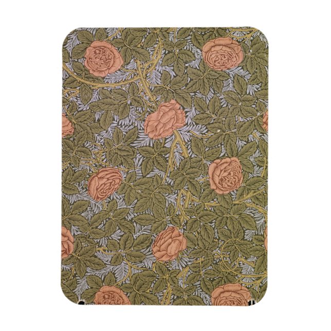 'Rose - 93' wallpaper design Magnet (Vertical)