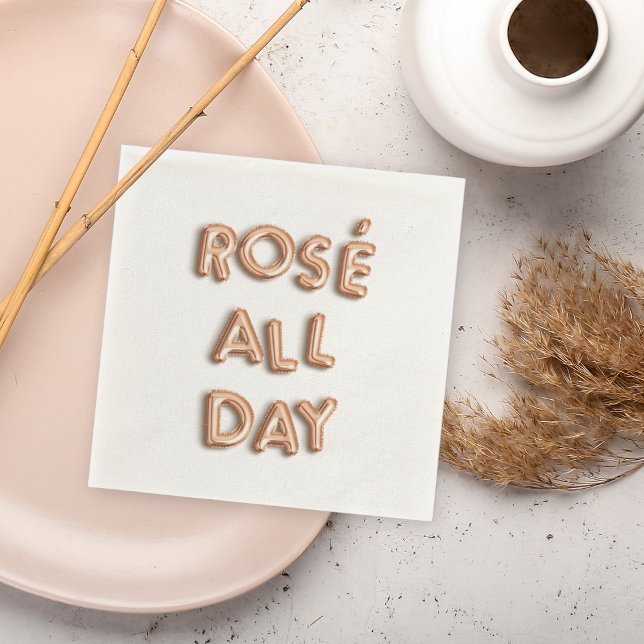 Rosé All Day Napkins (Creator Uploaded)
