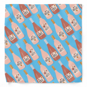 Rose All Day wine lovers Bandana