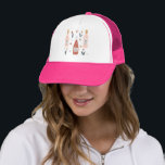 Rose All Day wine lovers Trucker Hat<br><div class="desc">ROSE ALL DAY! Get the party started in this fun trucker hat. Hand drawn art just for you! Check my shop for more designs!</div>