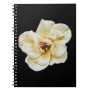 Rose and Bee Notebook