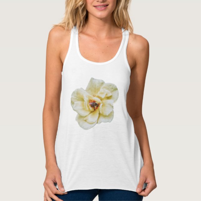 Rose and Bee Tank Top (Front)