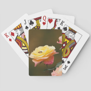 Rose and Bee Tote Poker Cards