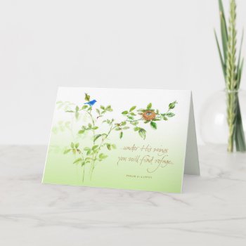 Rose And Bunting Card by Smilesink at Zazzle