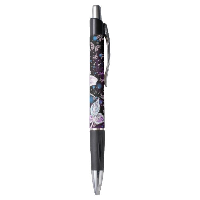 Rose and Butterflies Pen (Bottom (Vertical))
