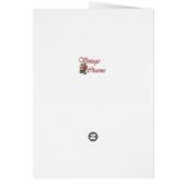 Rose and Butterfly Note Cards (Back)