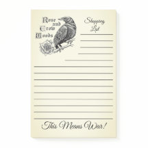 Rose and Crow Woods Notes