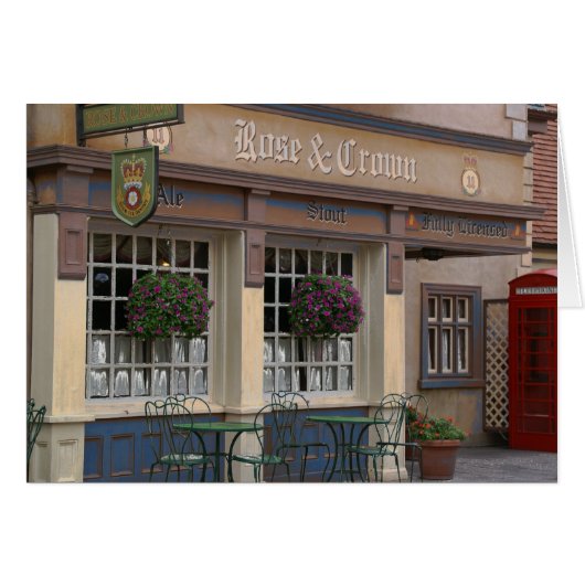Rose and Crown Pub Cards (Front Horizontal)