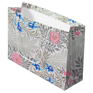 Rose and Larkspur, William Morris Large Gift Bag