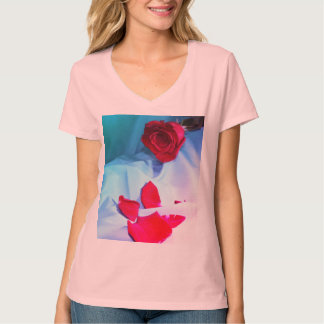 Rose and Petals T-Shirt