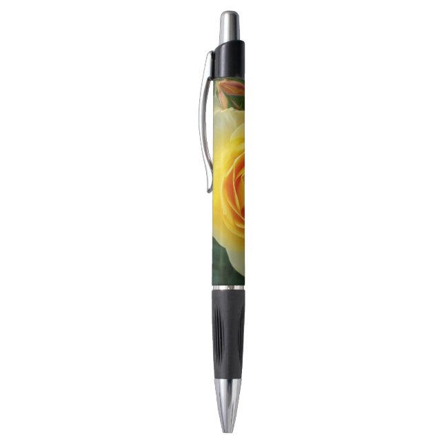 rose and rosebud pen (Top (Vertical))