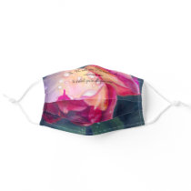 Rose and Scripture Face mask