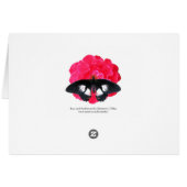 Rose and Swallowtail Cards (Back Horizontal)