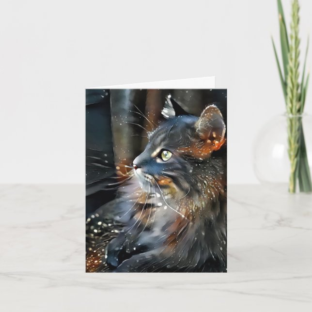 Rose and the Magical Light Thank You Card (Front)