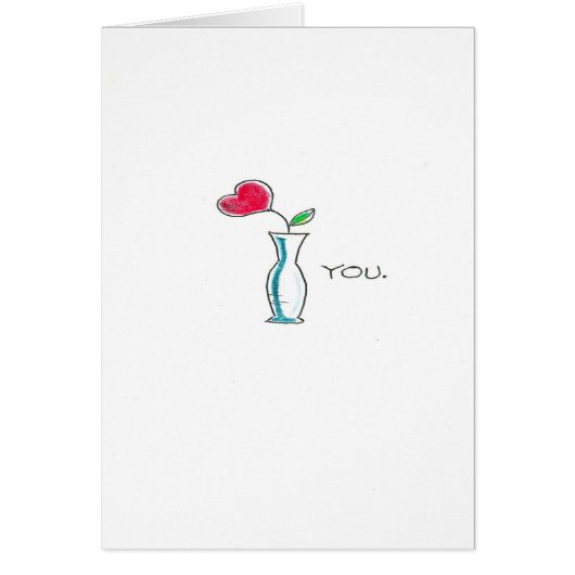 rose and vase cards (Front)