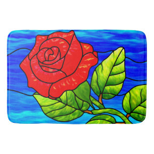 Rose Art Bath Mat