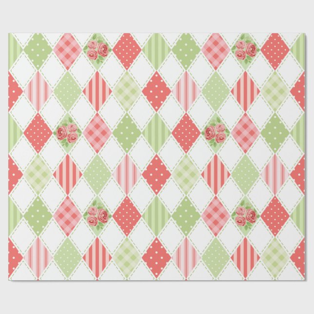 Rose Art Kitchen Wrapping Paper (Flat)