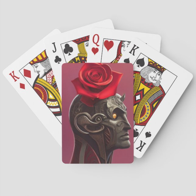 Rose Art Poker Cards (Back)