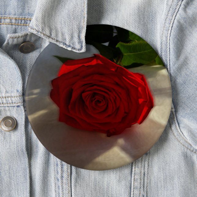 rose at dusk button (In Situ)