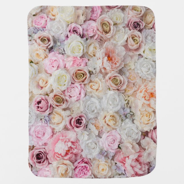 Rose Baby Blanket (Front)