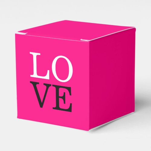 Rose Background Love Wedding Favor Boxes