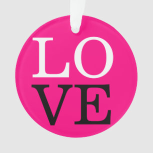 Rose Background Love Wedding Ornament