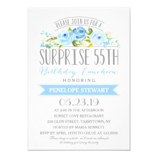 Surprise 55Th Birthday Invitations 6