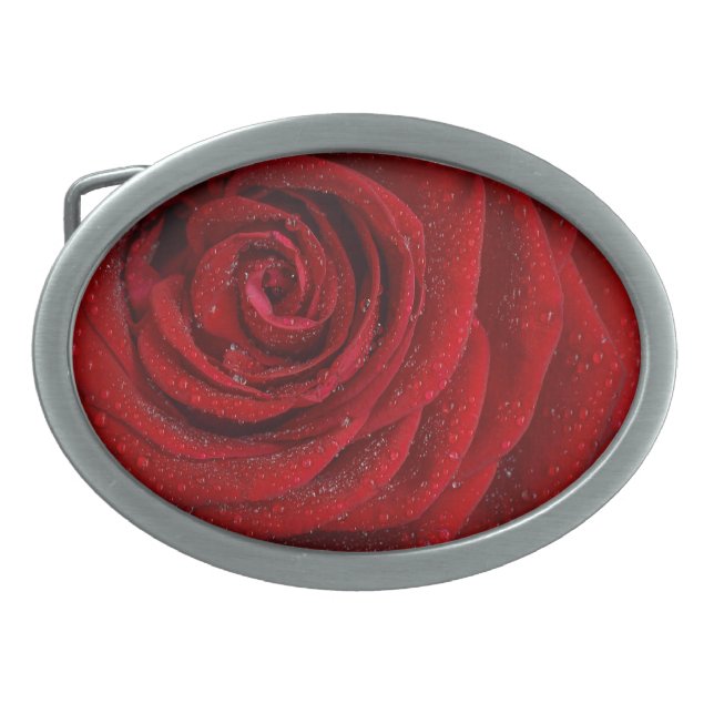 ROSE  BELT BUCKLE (Front)