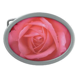 Rose Belt Buckle Pink Rose Belt Buckle Rose Gift