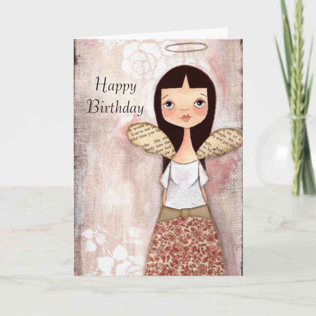 Rose - Birthday Card (Front)