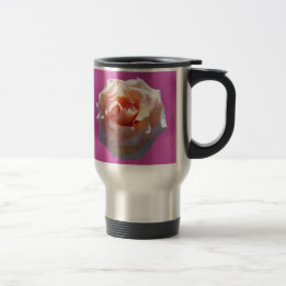 Rose Blush Customizable Travel Mug