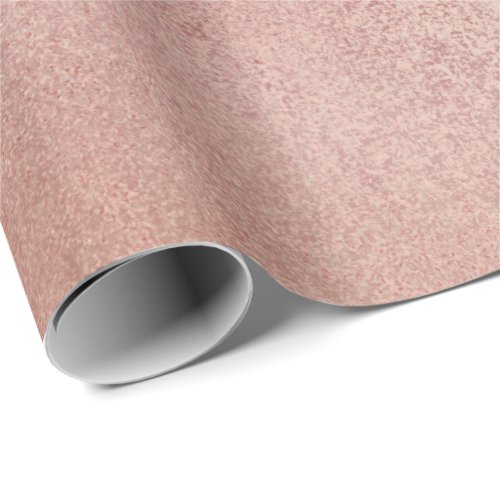 Rose Blush Foxier Skin Gold Beauty Minimalism Wrapping Paper