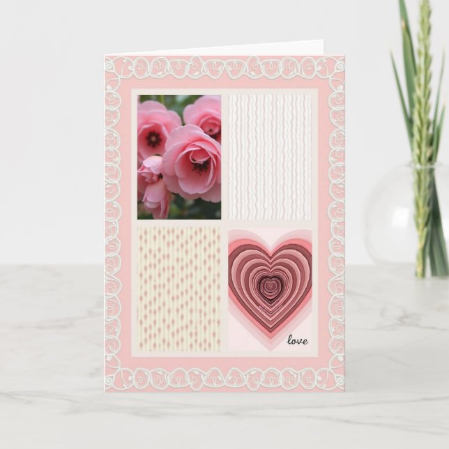 Rose Blush Mothers Day Love Card (Front)