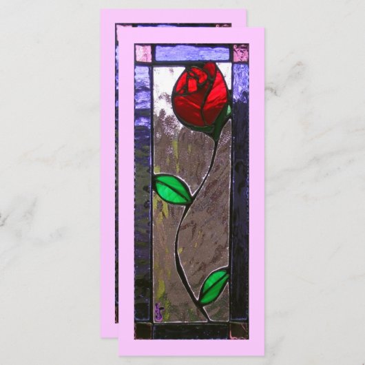 Rose Bookmarks (Front/Back)