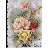 Rose Bouquet 5X7 Telephone And Address Book (Front)