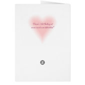 Rose Bouquet Cards (Back)