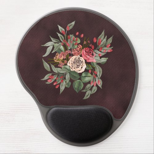 Rose Bouquet  Gel Mouse Pad