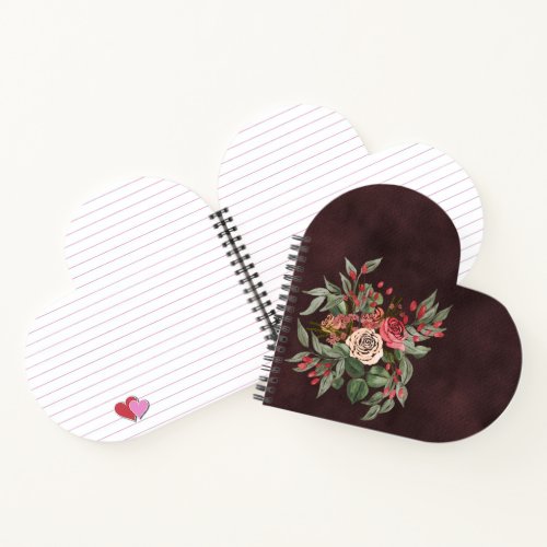 Rose Bouquet  Notebook