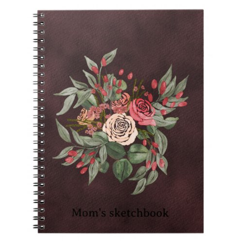 Rose Bouquet  Notebook