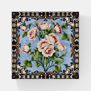 rose bouquet paperweight